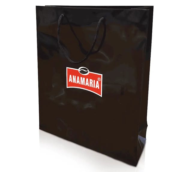 Anamaria crna papirnata vrećica